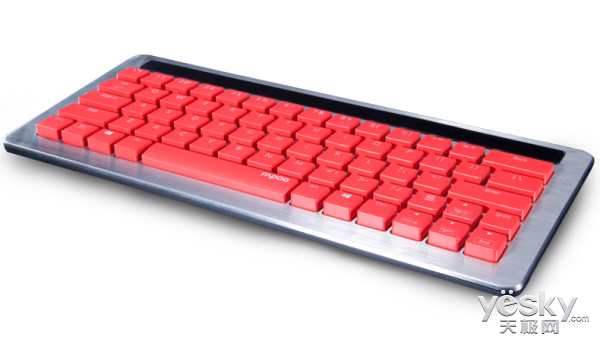 雷柏KX双模式背光机械键盘开元棋牌试玩五彩闪耀金属风(图4)